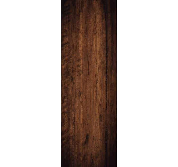 Cortina roller despacho textura madera oscura - TenVinilo