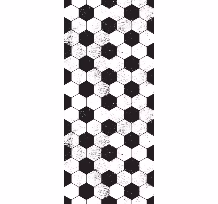 Cortina roller infantil diseño de balón de fútbol sucio - TenVinilo