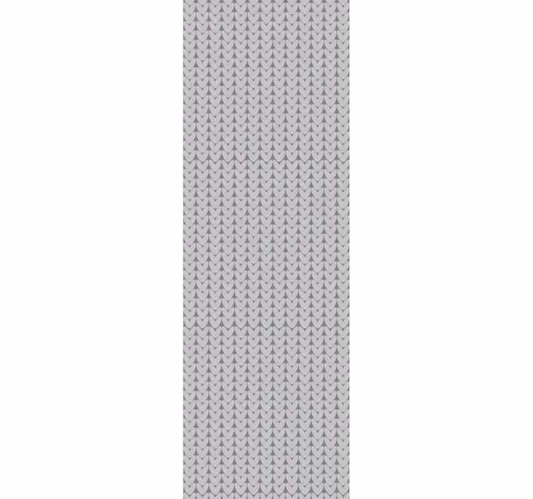 Cortina roller oficina patrón vertical gris minimalista - TenVinilo