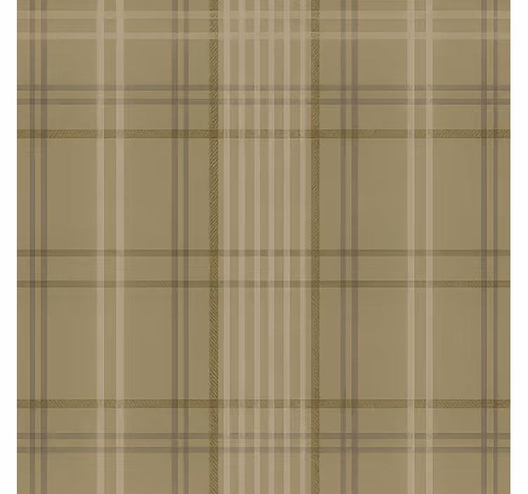 Cortina roller beige diseño gris olivo años 60 - TenVinilo