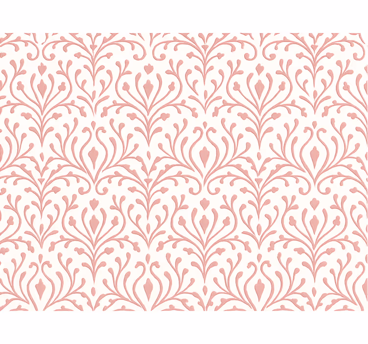 Cortina roller rosa patrón elegante y minimalista - TenVinilo