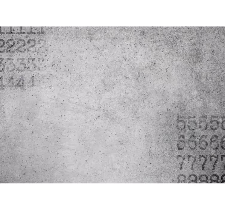 Cortina roller gris textura de piedra numérica - TenVinilo