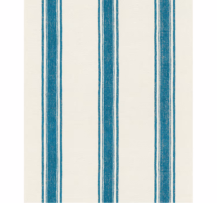 Cortina roller azul líneas verticales celestes - TenVinilo