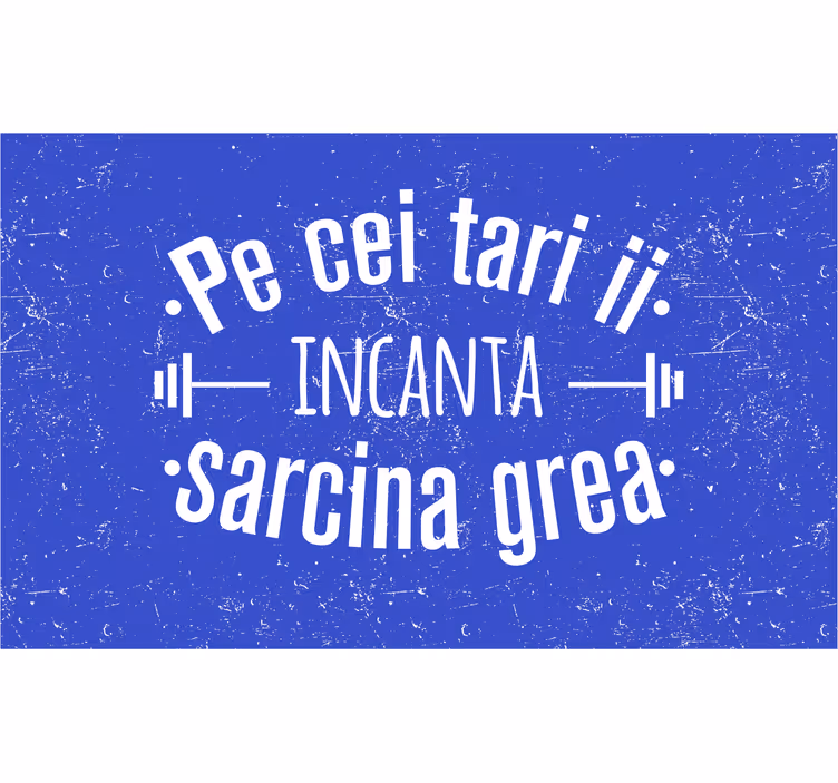 Cortina roller azul que encanta a los fuertes - TenVinilo