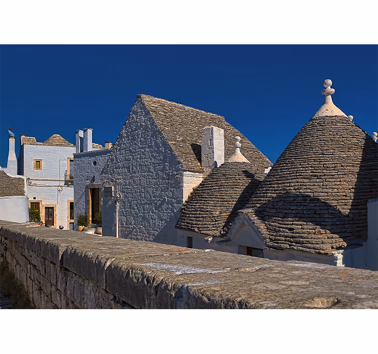 Cortina roller living comedor alberobello apulia - TenVinilo