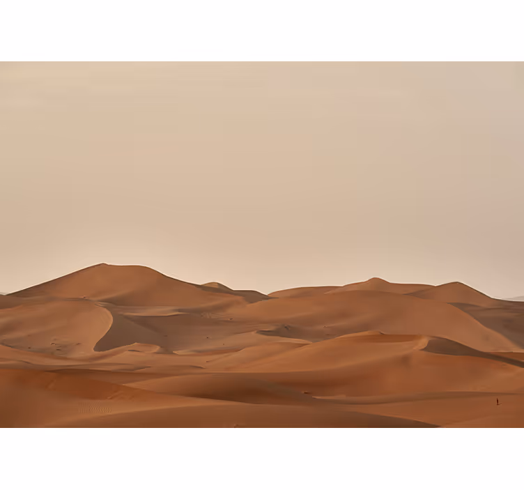 Cortina roller living comedor dunas de arena en el desierto - TenVinilo