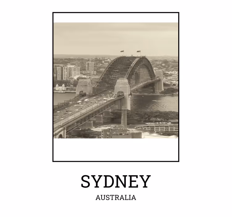 Cortina roller living comedor sydney en blanco y negro - TenVinilo