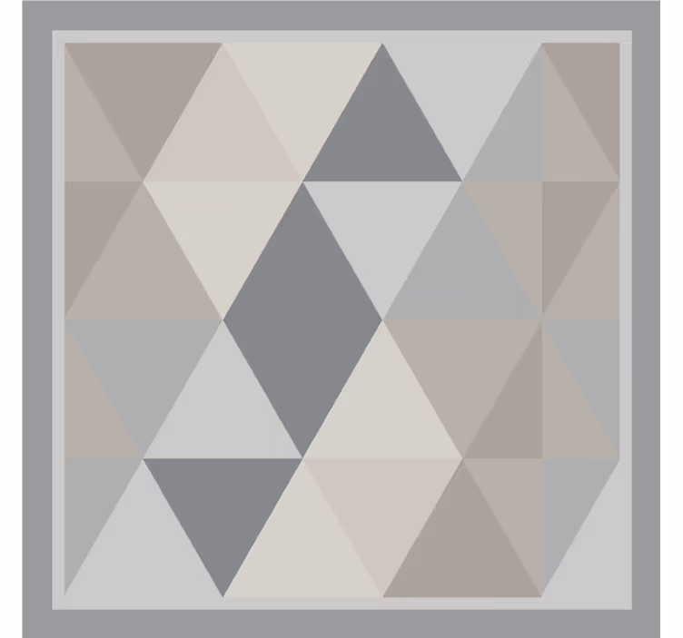 Cortina roller gris triángulos pantone gris - TenVinilo