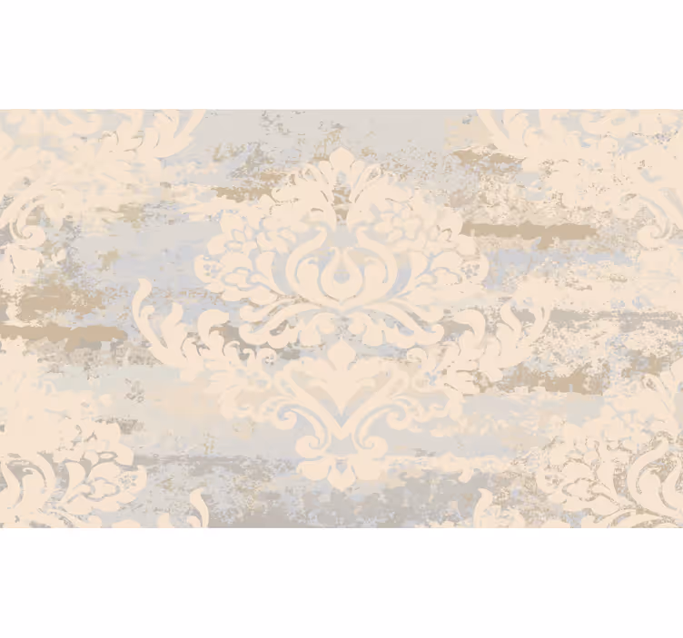 Cortina roller beige estampado mosaico crema - TenVinilo