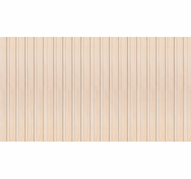 Cortina roller beige con relieve de listones - TenVinilo
