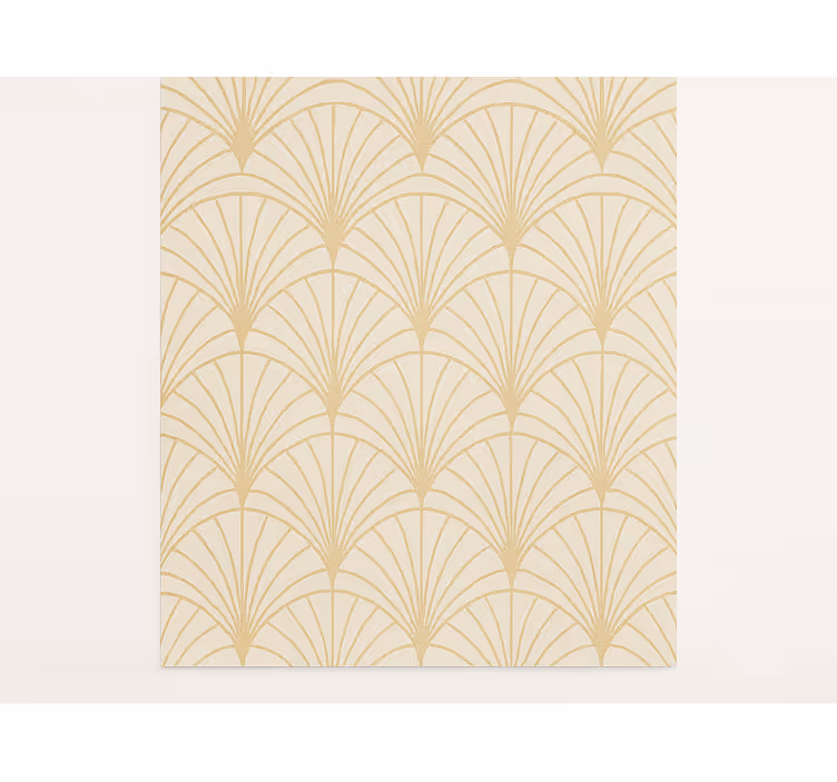 Cortina roller vintage ventilador art deco 1920 - TenVinilo