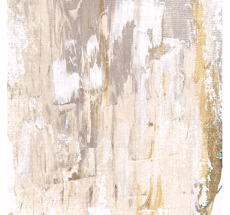 Cortina roller living comedor pintura bosque abstracto - TenVinilo