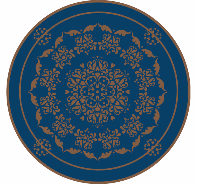 Cortina roller habitación mandala vintage grande - TenVinilo
