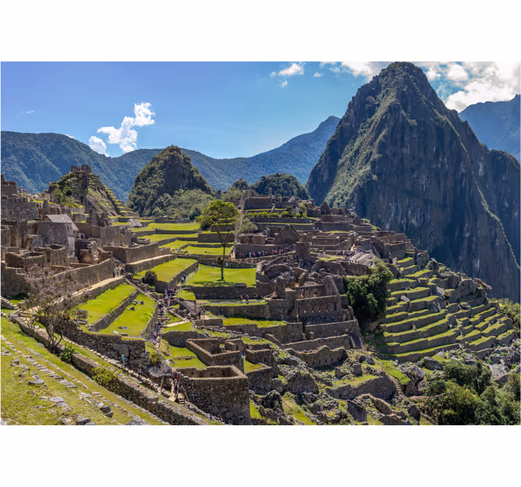 Cortina roller habitación ruinas de machu picchu - TenVinilo