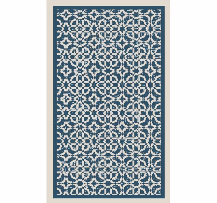 Cortina roller gris área octagonal - TenVinilo