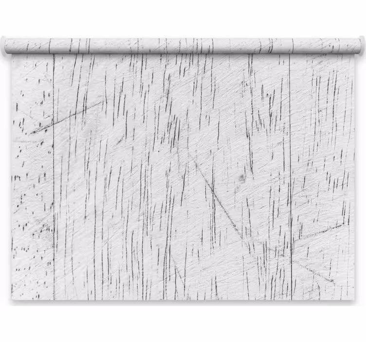 Cortina roller habitación efecto pared rayada - TenVinilo