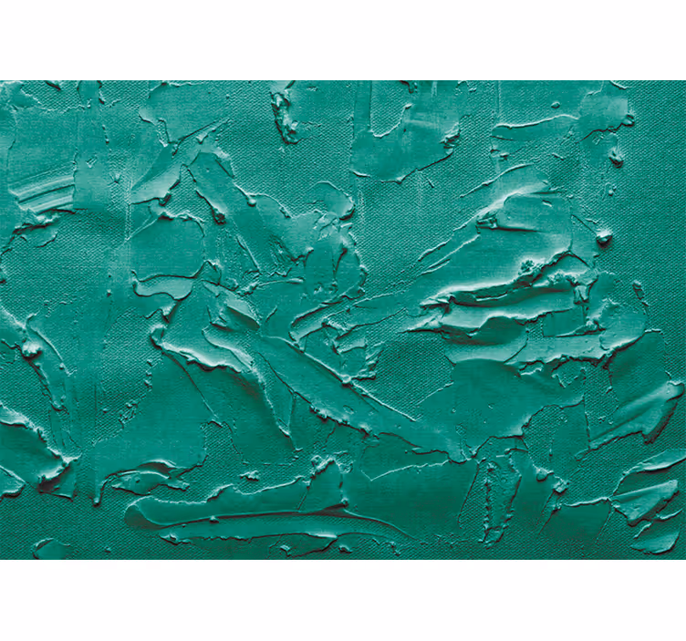 Cortina roller habitación arte abstracto verde escandinavo - TenVinilo