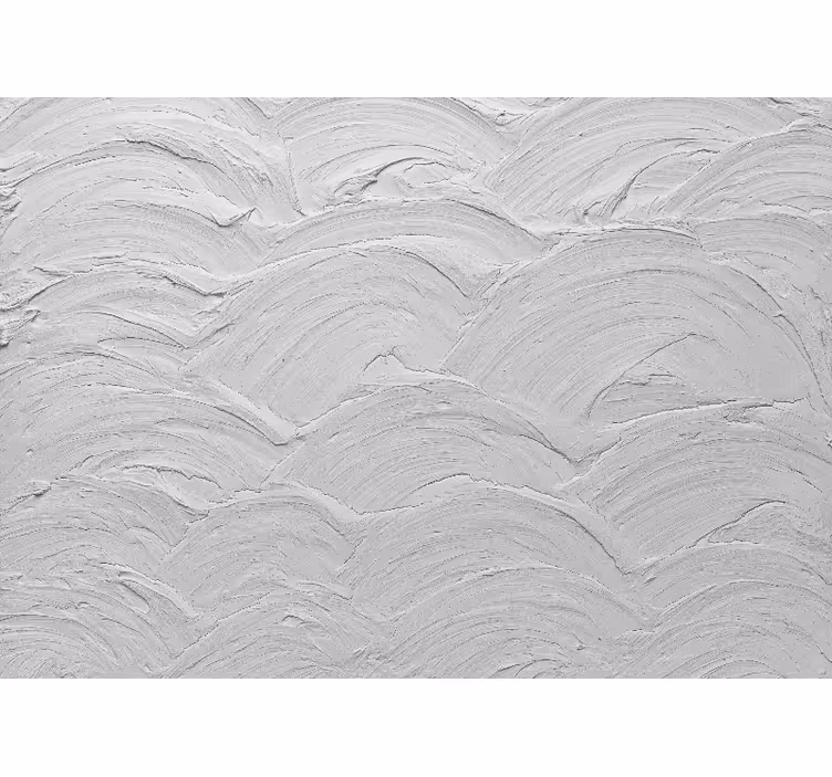 Cortina roller blanca textura de cemento gris japandi - TenVinilo