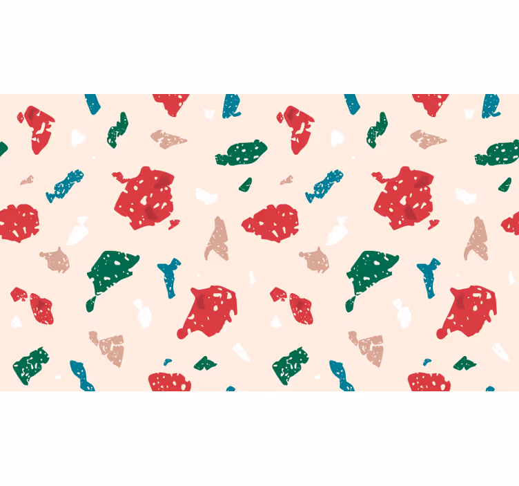 Cortina roller infantil terrazzo infantil - TenVinilo