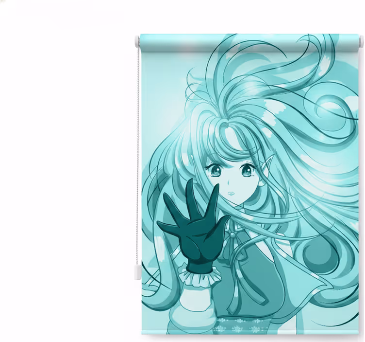 Cortina roller juvenil chica de anime - TenVinilo