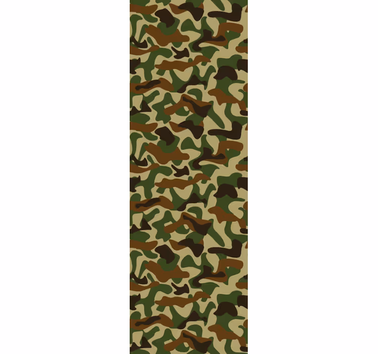 Cortina roller juvenil camuflaje - TenVinilo