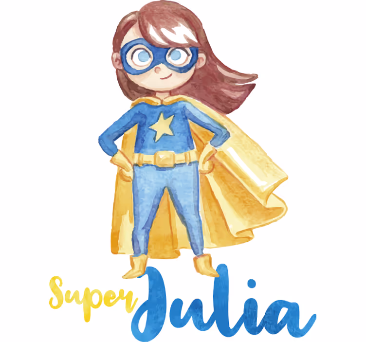 Cortina roller superhéroes niña personalizada - TenVinilo