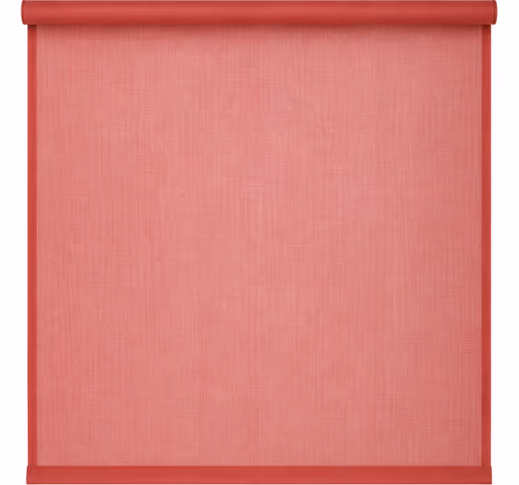 Cortina roller habitación matrimonio color burdeos - TenVinilo