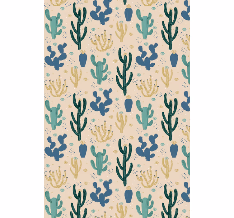 Cortina roller cactus delicia del patrón de cactus - TenVinilo