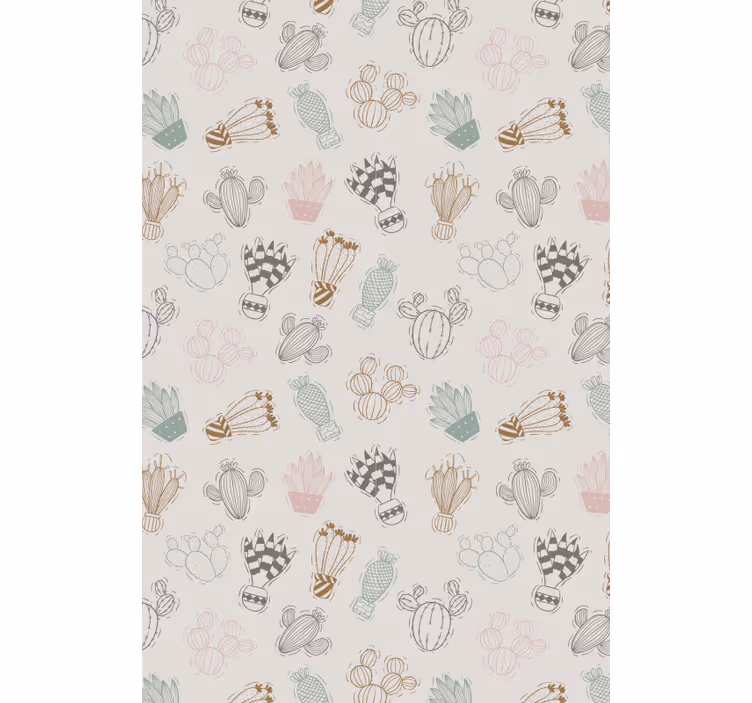 Cortina roller cactus estilo infantil - TenVinilo