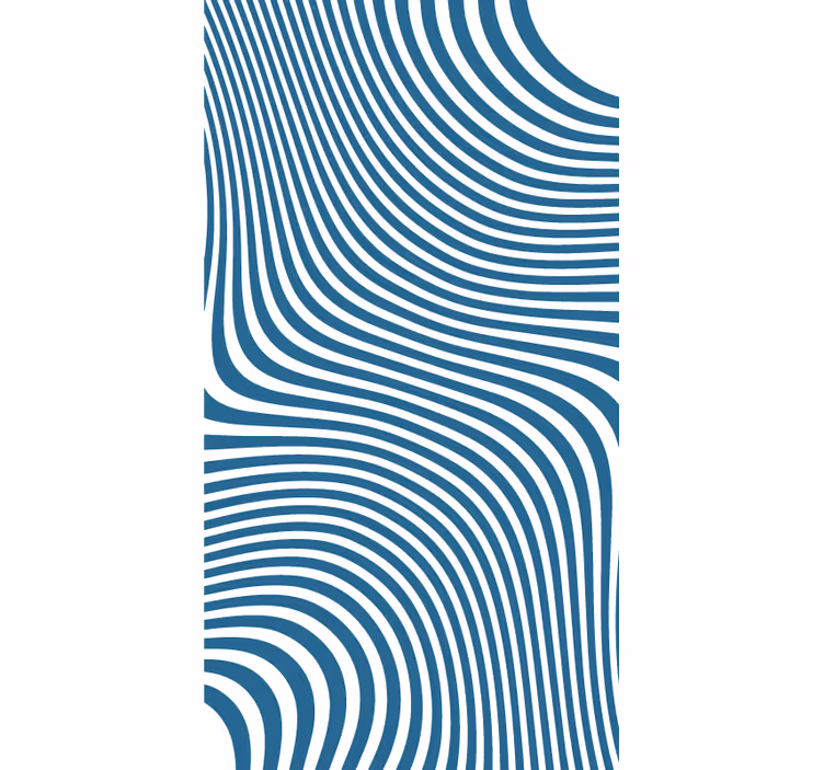 Cortina roller textura patrón de rayas fluidas - TenVinilo