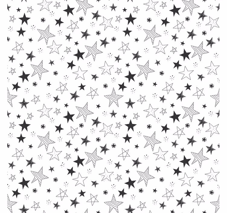 Estor moderno Puntos y estrellas - TenVinilo