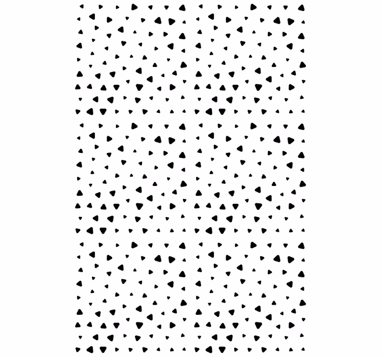 Cortina roller textura patrón de corazón geométrico - TenVinilo