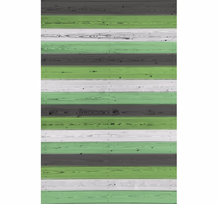 Cortina roller textura patrón de rayas verdes - TenVinilo