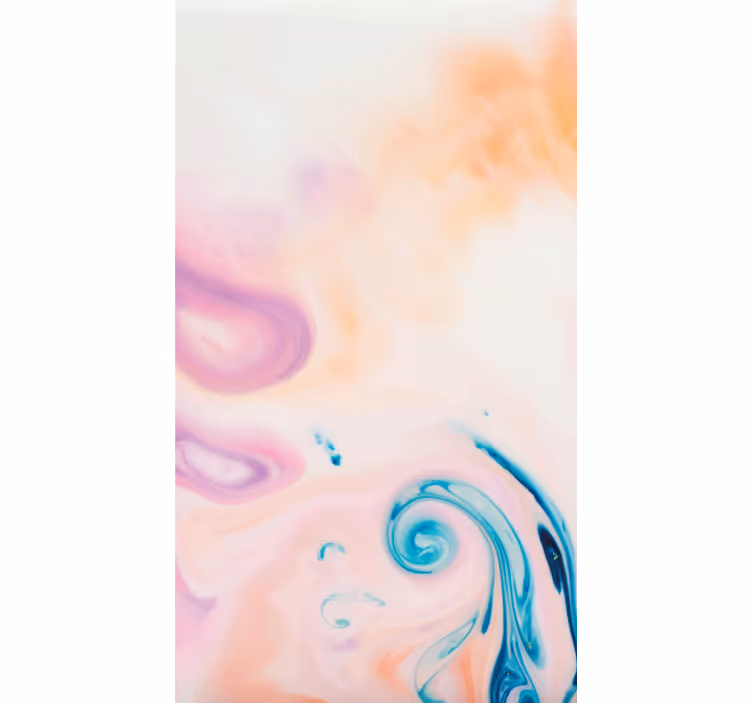 Cortina roller dibujos degradado pastel arremolinado - TenVinilo