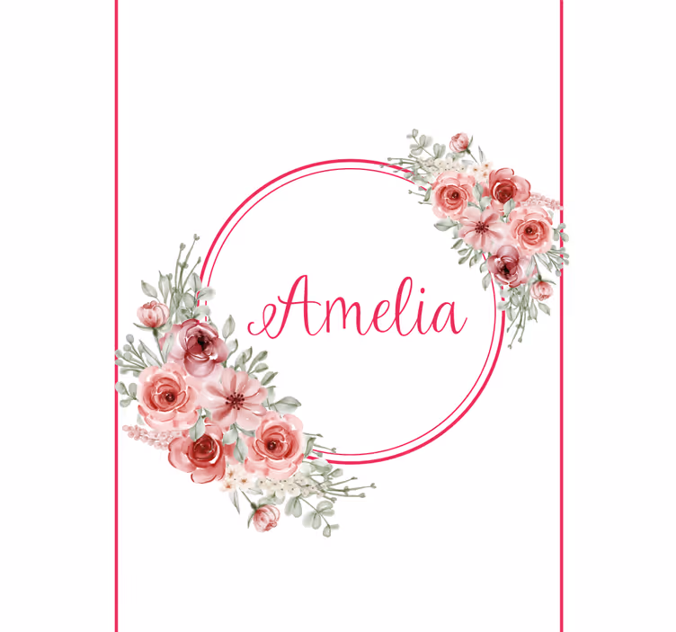 Cortina roller flores arreglo floral personalizado - TenVinilo