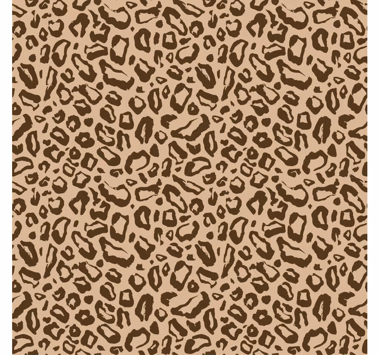 Cortina roller animales diseño de estampado de leopardo - TenVinilo