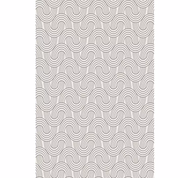 Cortina roller textura patrones de ondas intrincados - TenVinilo