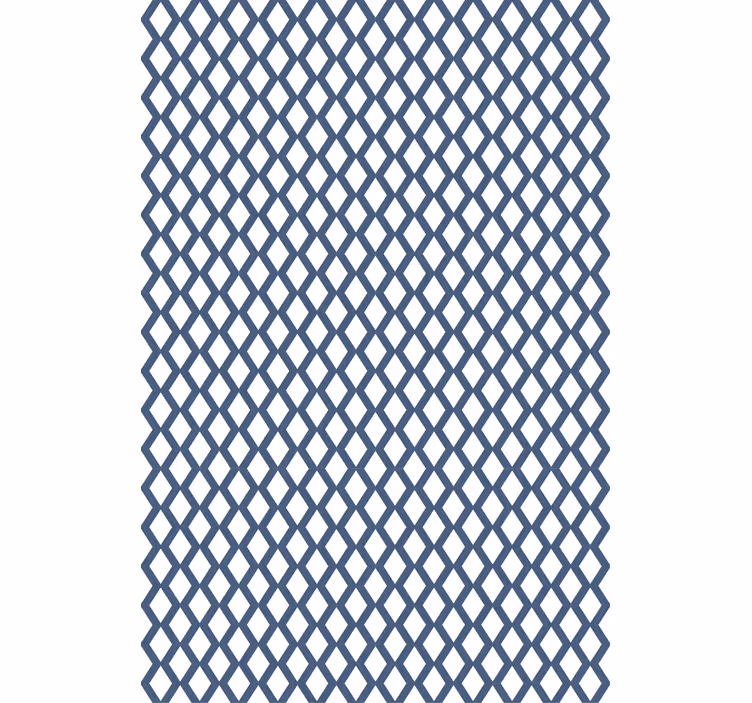 Cortina roller textura patrón de celosía geométrica - TenVinilo