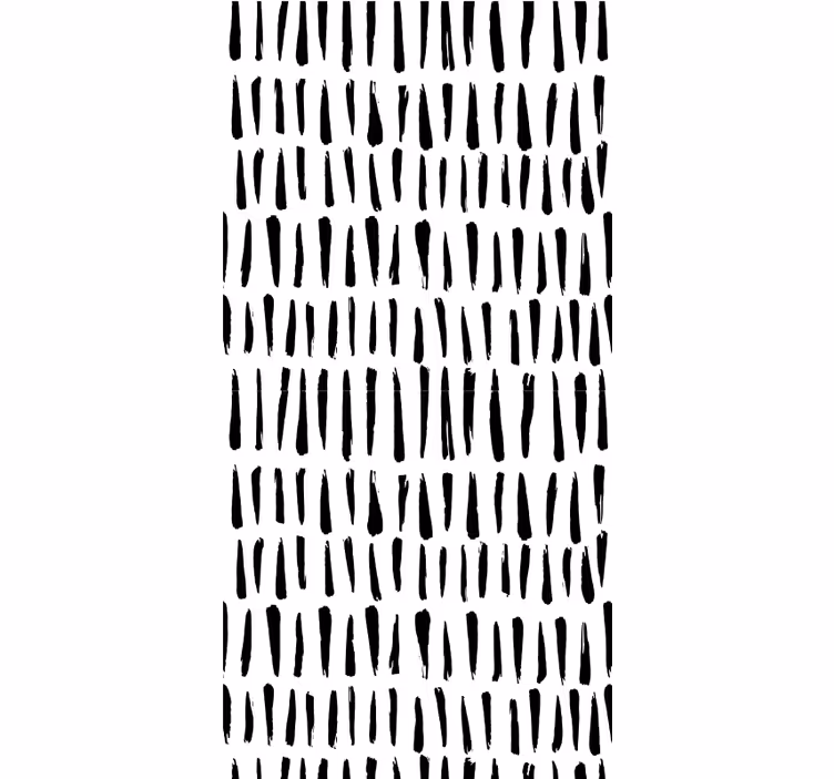 Cortina roller textura trazos negros verticales - TenVinilo