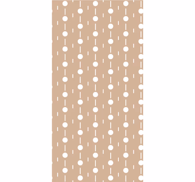 Cortina roller textura patrón de puntos geométricos - TenVinilo