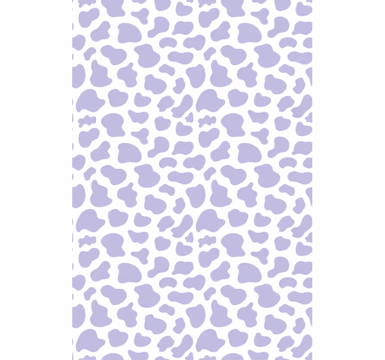 Cortina roller infantil patrón morado manchado - TenVinilo