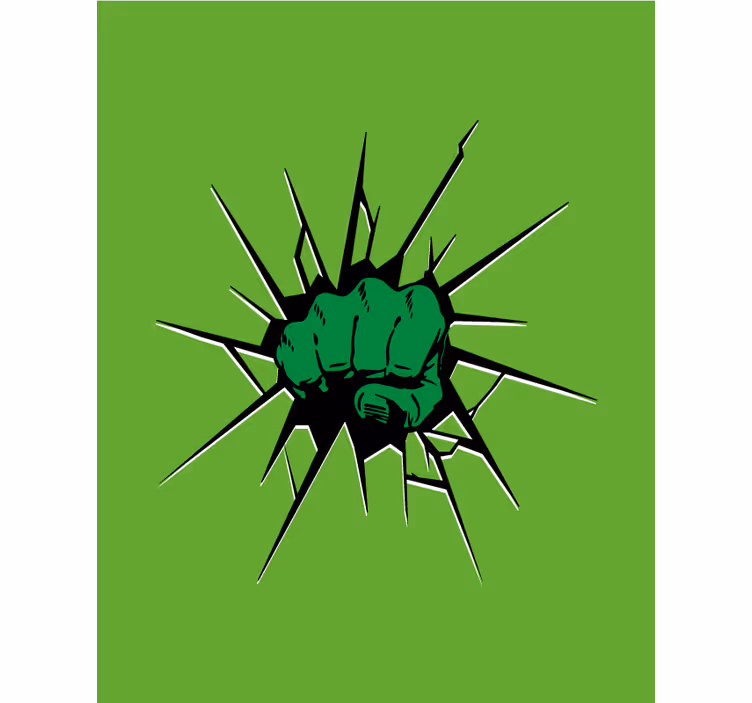 Estor de superhéroes puño verde - TenVinilo