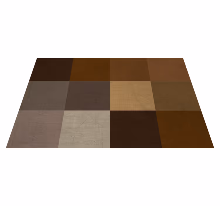 Individual para mesa patrón superficie patchwork - TenVinilo