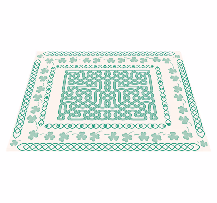 Individual para mesa original patrón de nudo celta - TenVinilo