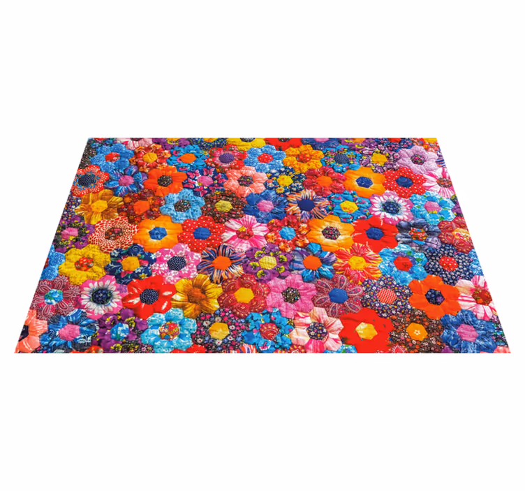 Individual para mesa original arreglo floral vivo - TenVinilo