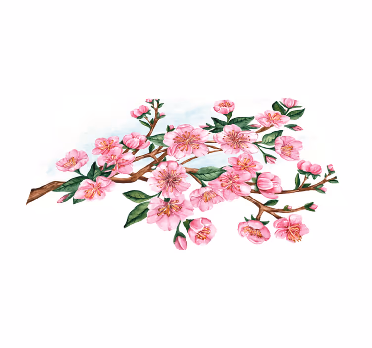 Individual para mesa original cuenco floral elegante - TenVinilo