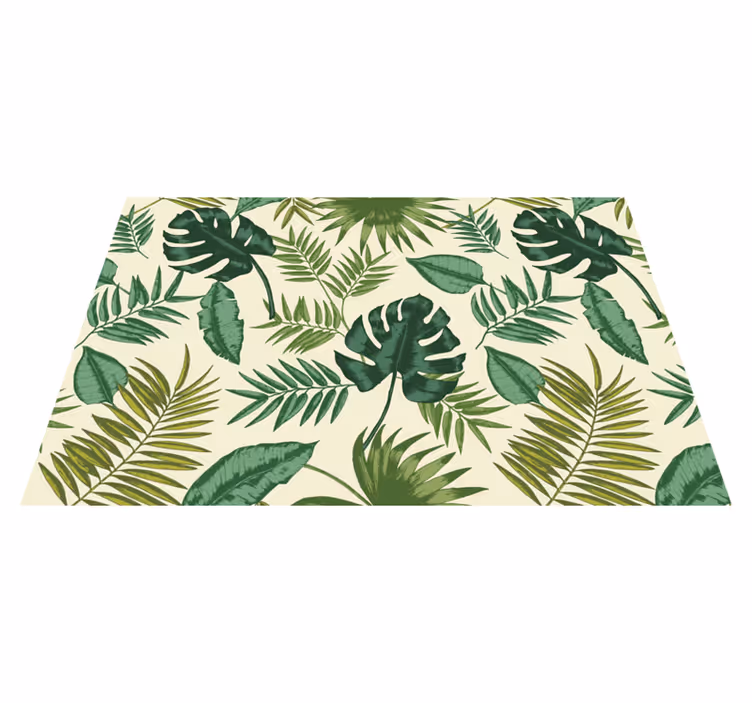 Individual para mesa patrón folclore tropical - TenVinilo