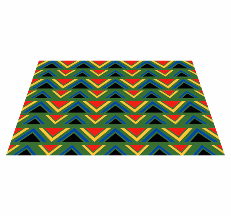 Individual para mesa original estilo geométrico vivo - TenVinilo
