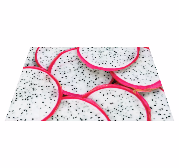 Individual para mesa original rodaja de pitaya - TenVinilo
