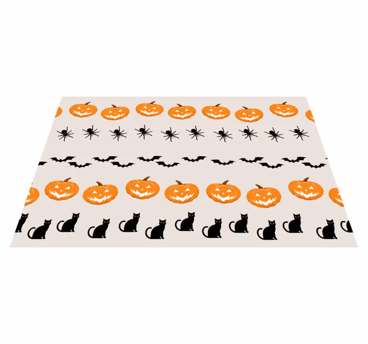 Mantel individual Halloween Animales de halloween - TenVinilo